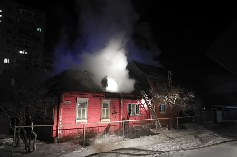 Пожар в Егорьевске — погибли жители 10.01. 2023