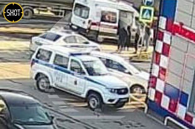 ДТП в Одинцово — полицейские наехали на мужчину 30.03.2023