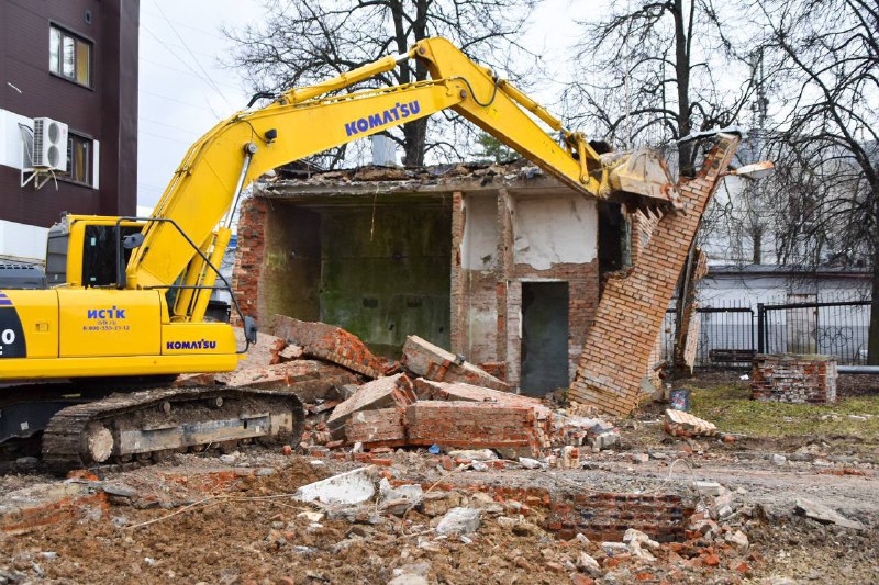 Демонтаж стадиона завершается в Подольске