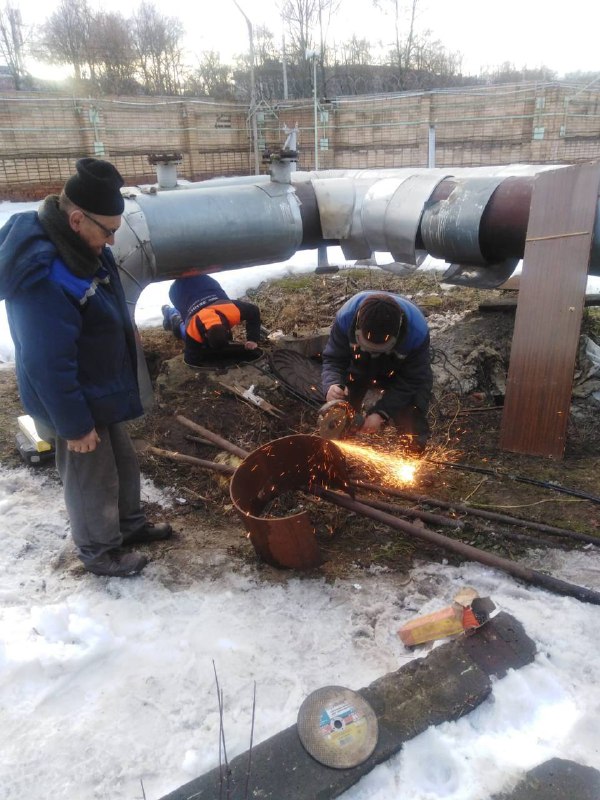 Магистральный трубопровод поврежден в Красногорске