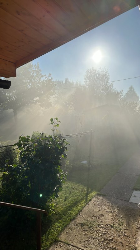 Туман с запахом хлора накрыл Сергиев Посад