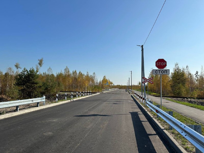 Подъездную дорогу к кладбищу открыли в Павловском Посаде