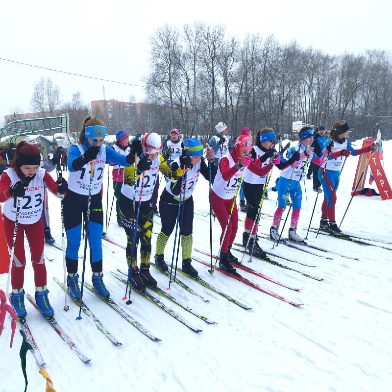 Первенство округа по лыжным гонкам прошло в Электростали