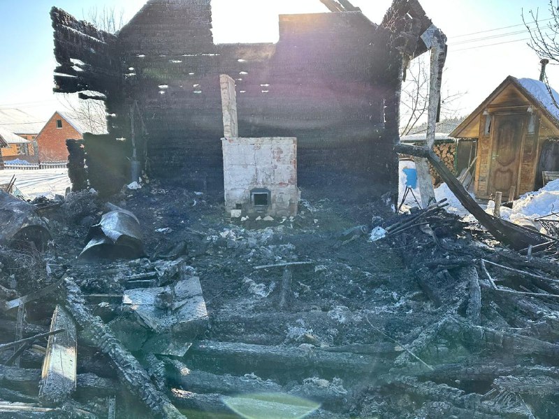 Пожар в Наро-Фоминске — погибли мужчина с сыном 10.02.2024