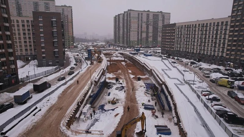 Прямой выезд на МКАД строят для жителей Красногорска