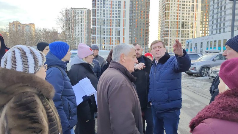 Строительство ВОК обсудили с жителями Котельников