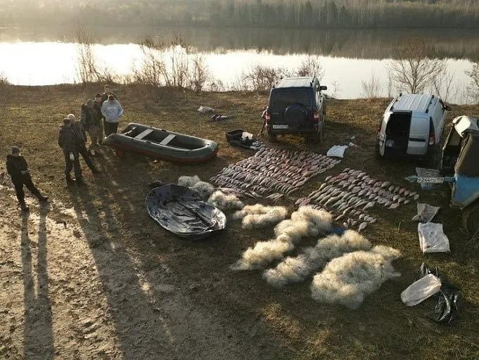 Банду браконьеров поймали на Оке в Серпухове
