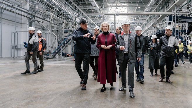 Завод по переработке пластика открыли в Егорьевске