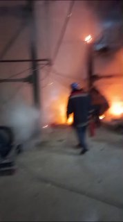 Пожар в Воскресенске — на мусоросжигательном заводе 02.04.2024