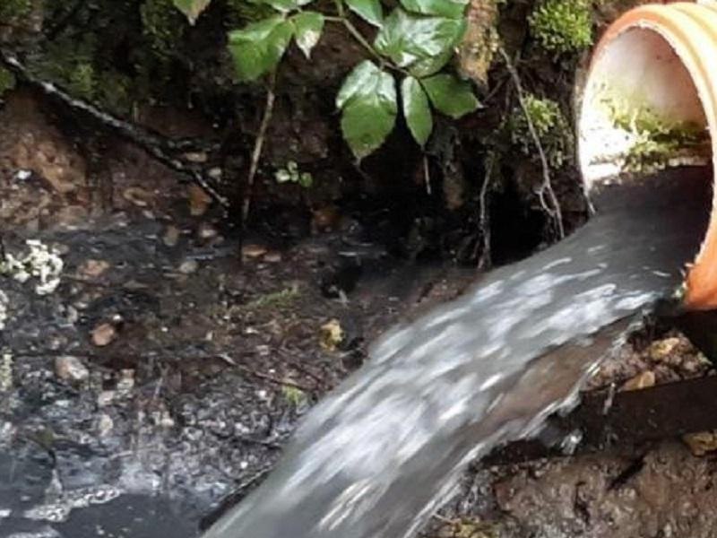 Незаконный сброс сточных вод обнаружило Минэкологии в Красногорске