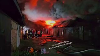 Пожар в Красноармейске — в гаражном кооперативе 17.05.2024