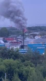 Пожар в Подольске — горит мусор 11.06.2024